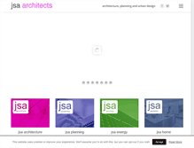 Tablet Screenshot of jsaarchitects.com